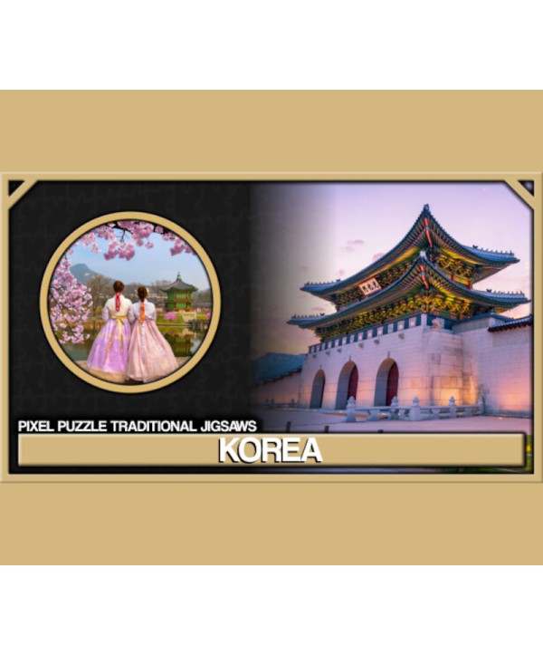 Pixel Puzzles - Traditional Jigsaws Pack: Korea DLC Steam Key GLOBAL